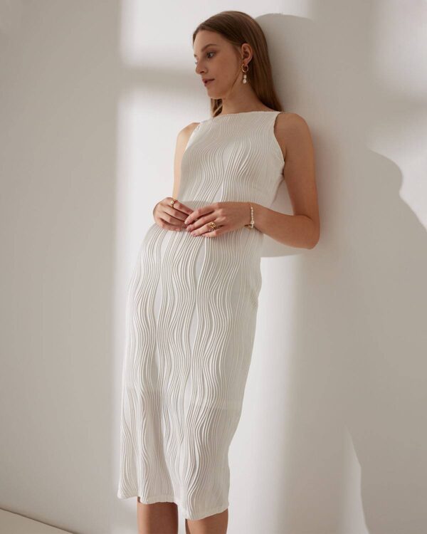 Water Ripple Textured Cami Dress - Image 6